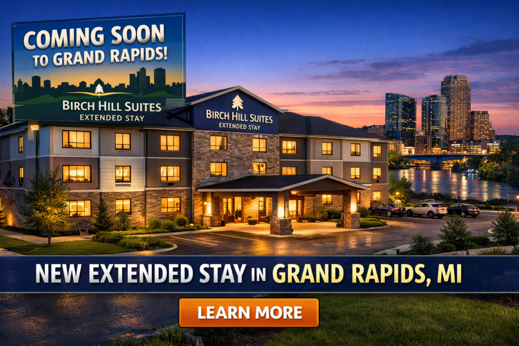 Birch Hill Suites Announces New Upcoming Extended Stay Property in Grand Rapids