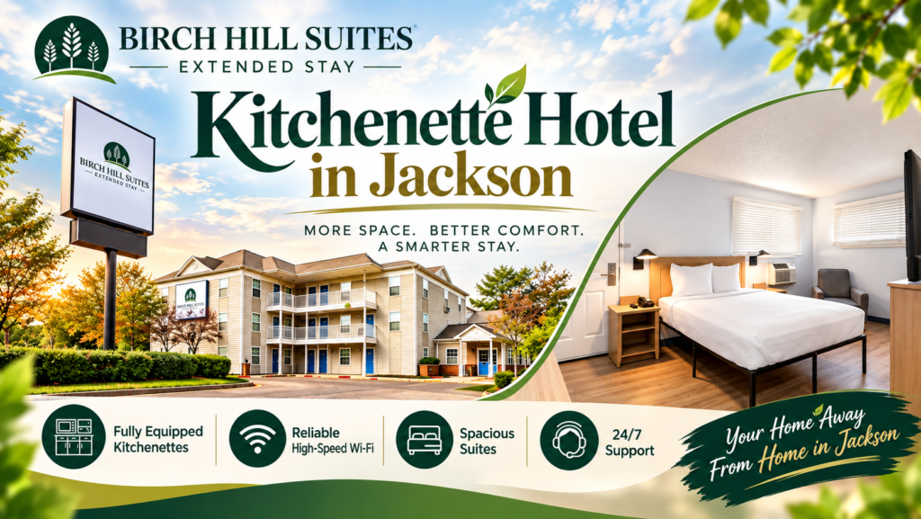 Kitchenette Hotel in Jackson: Make Your Stay Feel More Like Home